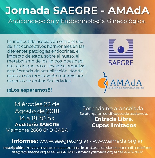 Jornada SAEGRE AMAdA