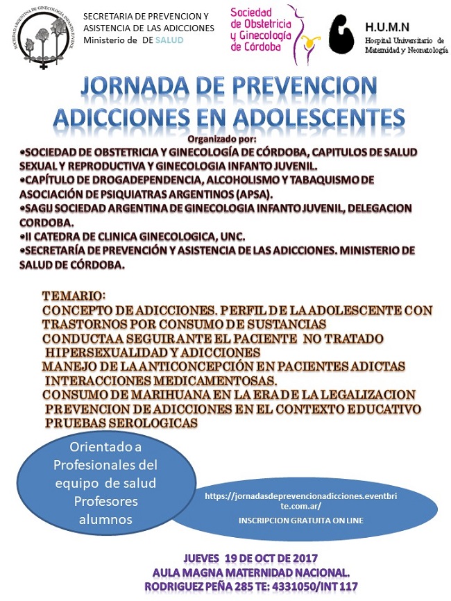 jornada Adicciones Cordoba